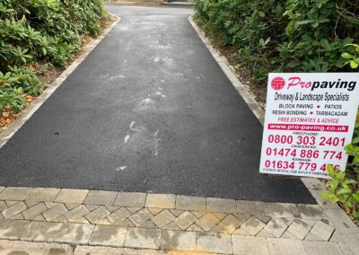 New Driveway With Silver Haze In Woking, Worplesdon